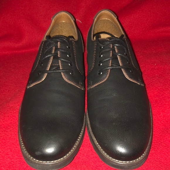 DOCKERS ANTI- MICROBIAL BLACK/BROWN MAN-MADE SHOES main image 12